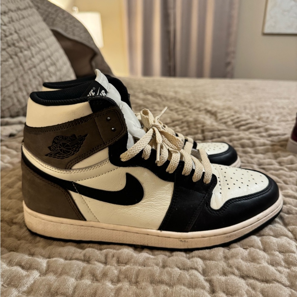 Nike Black and White High-Top Sneakers